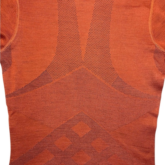 NEW Smartwool Intraknit Thermal Merino Base Layer Crew Brown Womens Small - Picture 12 of 16